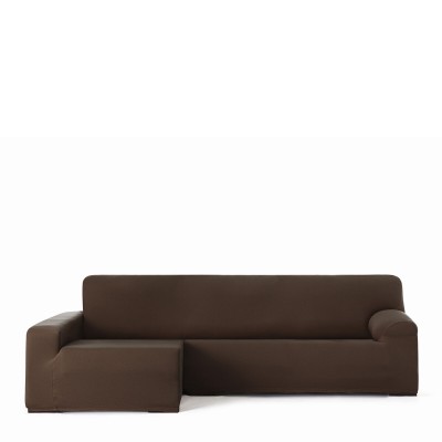 Left long arm chaise longue cover Eysa BRONX Brown 170 x 110 x 310 cm