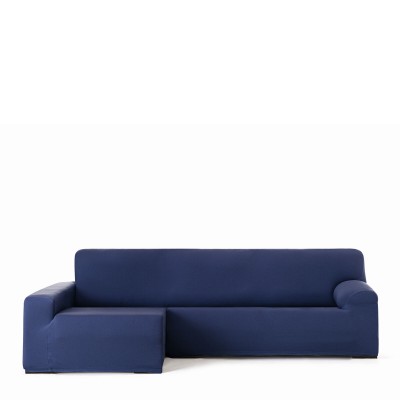 Housse pour chaise longue accoudoir long gauche Eysa BRONX Bleu 170 x 110 x 310 cm