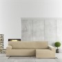 Housse pour chaise longue accoudoir long droit Eysa BRONX Beige 170 x 110 x 310 cm