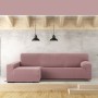 Housse pour chaise longue accoudoir long gauche Eysa JAZ Rose 180 x 120 x 360 cm