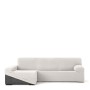 Housse pour chaise longue accoudoir long gauche Eysa JAZ Blanc 180 x 120 x 360 cm