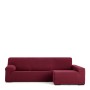 Right long arm chaise longue cover Eysa JAZ Burgundy 180 x 120 x 360 cm