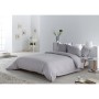 Duvet cover set Alexandra House Living Pearl Gray Single 4 Pieces