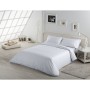 Parure de couette Alexandra House Living Blanc Lit king size 4 Pièces