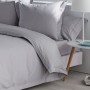 Duvet cover set Alexandra House Living Espiga Pearl Gray Double 5 Pieces