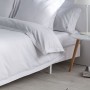 Parure de couette Alexandra House Living Espiga Blanc Lit king size 6 Pièces