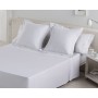 Jeu de draps Alexandra House Living Blanc Lit king size 4 Pièces