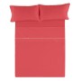 Jeu de draps Alexandra House Living Rouge Lit king size 4 Pièces