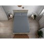 Parure de couette Alexandra House Living Qutun Gris foncé Gran lit 2 persones 4 Pièces