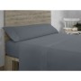 Jeu de draps Alexandra House Living Gris foncé Lit 1 persone