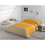 Duvet cover set Alexandra House Living Yellow Beige Pearl Gray Single 3 Pieces