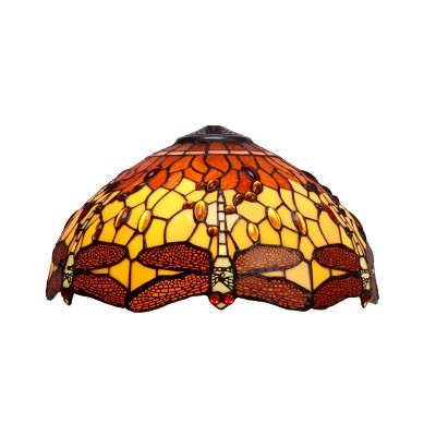 Écran de lampe Viro Belle Amber Ambre Ø 40 cm