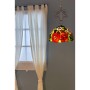 Suspension Viro Rouge Zinc 60 W 30 x 30 x 30 cm