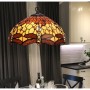 Ceiling Light Viro Belle Amber Amber Iron 60 W 40 x 130 x 40 cm