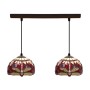 Ceiling Light Viro Red Iron 60 W 50 x 20 x 20 cm