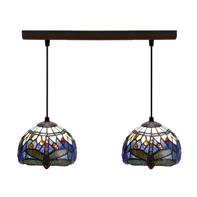 Ceiling Light Viro Blue Iron 60 W 50 x 20 x 20 cm