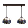 Ceiling Light Viro Blue Iron 60 W 50 x 20 x 20 cm