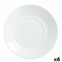 Assiette Luminarc Apilable Blanc verre Ø 14 cm (6 Unités) (Pack 6x)