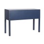 Desk DKD Home Decor Blue Golden Metal Pinewood MDF Wood 110 x 35 x 78 cm