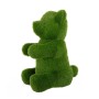 Decorative Figure polypropylene Astro-turf Bear 22 x 26 x 35 cm