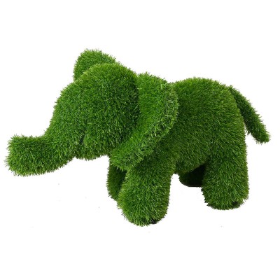 Decorative Figure polypropylene Astro-turf Elephant 30 x 60 x 40 cm