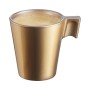 Cup Luminarc Flashy Golden 80 ml Glass