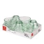 Set of glasses Bormioli Rocco Flora Green Glass 260 ml