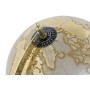 Globe terrestre Home ESPRIT Blanc Doré PVC Marbre 27 x 25 x 40 cm