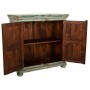 Console Alexandra House Living Bleu Bois de manguier 40 x 90 x 90 cm