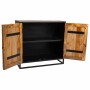 Console Alexandra House Living Black Wood Iron 40 x 82 x 89 cm