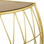 Hall Alexandra House Living Gold Glass Iron 52 x 77 x 92 cm