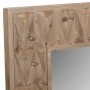 Wall mirror Alexandra House Living White Fir wood 10 x 114 x 73 cm