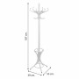 Hat stand Alexandra House Living White 39 x 187 x 53 cm