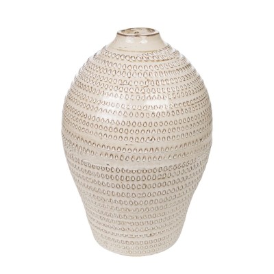 Vase Romimex Beige Terracotta 19 x 28 x 19 cm