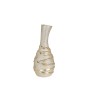 Vase Romimex Champagne Ceramic 12 x 27 x 12 cm