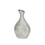 Vase Romimex Silver Porcelain 15 x 26 x 8 cm