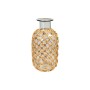 Bottle Romimex Brown Transparent Glass Rope 18 x 34 x 18 cm