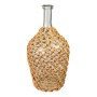 Bottle Romimex Brown Transparent Glass Rope 25 x 51 x 25 cm