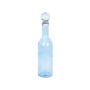 Bottle Romimex Blue recycled glass 14 x 50 x 14 cm