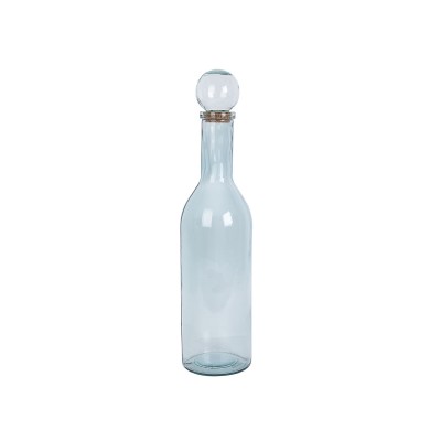 Bottle Romimex Transparent recycled glass 14 x 50 x 14 cm