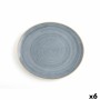 Assiette plate Ariane Terra Bleu Céramique 30 x 27 cm (6 Unités)