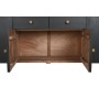 Buffet DKD Home Decor 177 x 38 x 75 cm Naturel Noir Bois