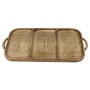 Tray Romimex Natural Wood 55 x 2 x 26 cm