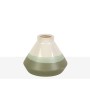 Vase Romimex Green Cream Ceramic 16 x 13 x 16 cm