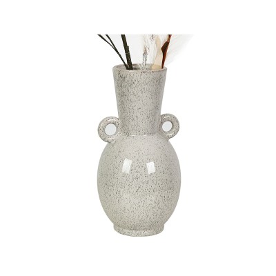 Vase Romimex Beige Ceramic 15 x 30 x 15 cm With handles