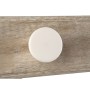 Wall mounted coat hanger Romimex Natural Wood Resin 41 x 7 x 12 cm