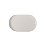 Snack tray La Mediterránea Ivory Oval 25 x 15 x 2,2 cm (18 Units)