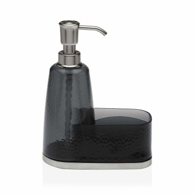 Distributeur de Savon Versa Noir polystyrène (8 x 19,5 x 16 cm)