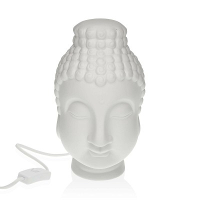 Lampe de bureau Versa Gautama Buda Porcelaine (15 x 25,5 x 15,5 cm)