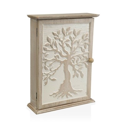 Armoire à clés Versa Arbre Bois MDF 1,5 x 32 x 26,8 cm